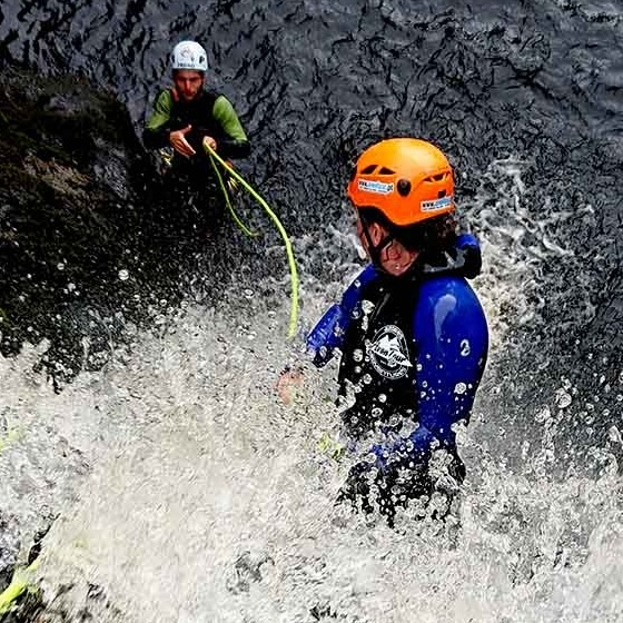 São Jorge Half-Day Baptism Canyoning