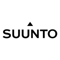 Suunto logo with black text and a small triangle above the letter U.