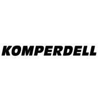 Bold black text reading 'KOMPERDELL' on a plain background.