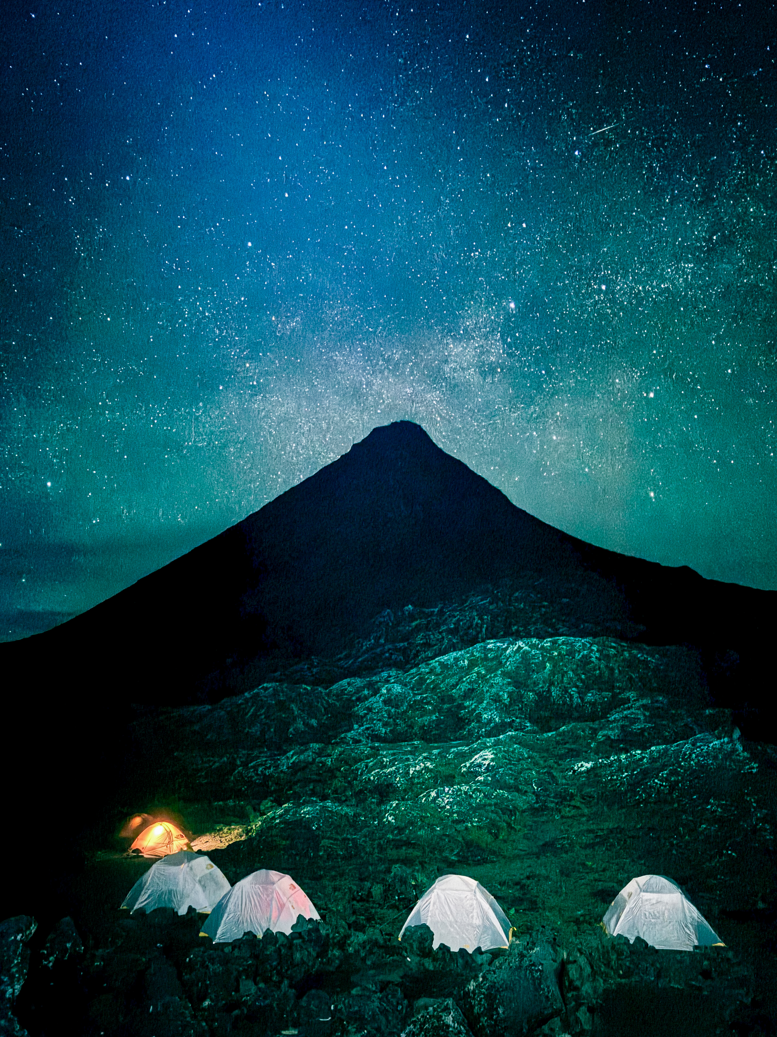 Mount Pico summit landscape